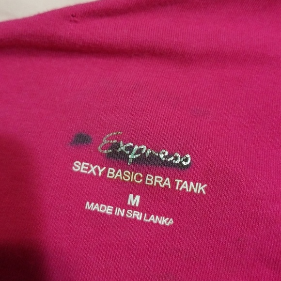 Fuchsia Flower tank top - Picture 3 of 3